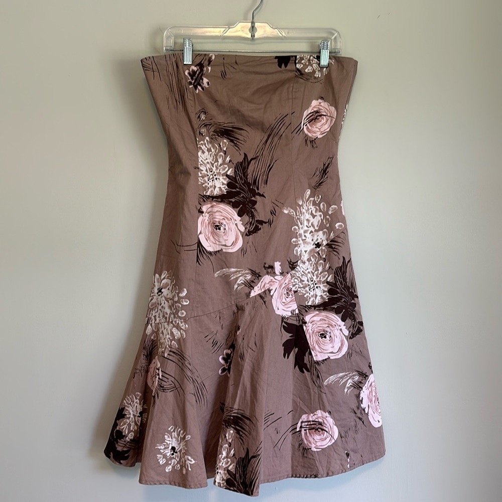 Pink/dusty rose floral dress